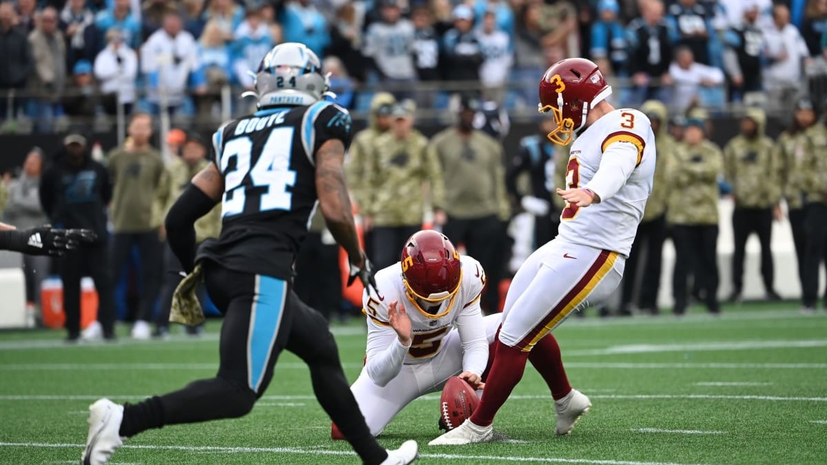 Washington K Joey Slye trolls Panthers after Week 11 revenge game