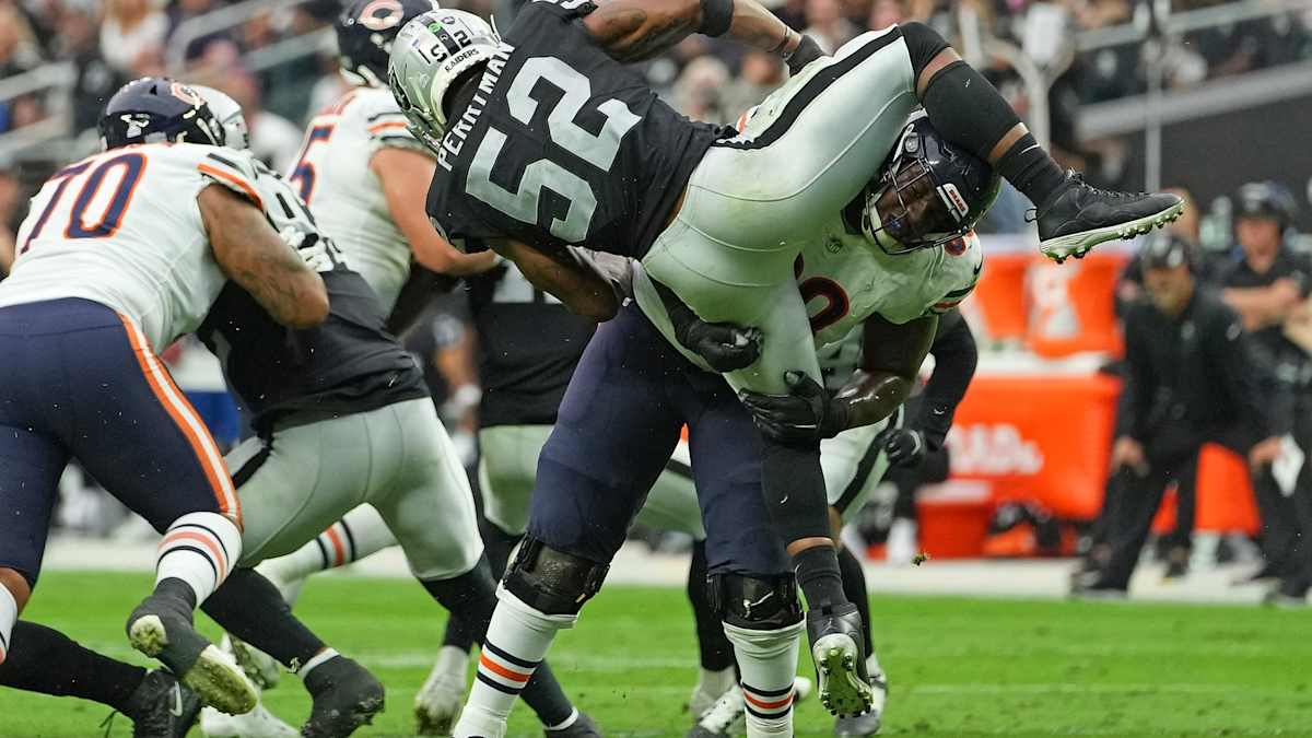 Raiders' Denzel Perryman pokes fun at himself after misplay