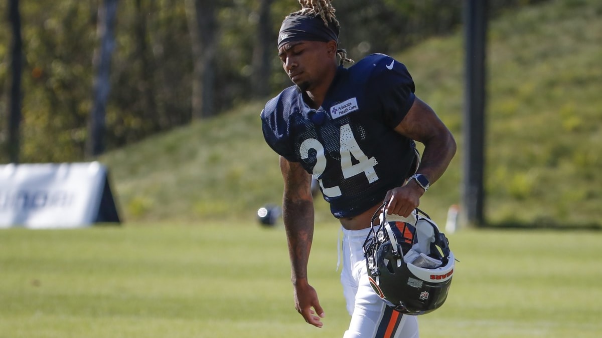 Tennessee Titans cornerback Buster Skrine runs a drill at the NFL football  team's practice facility Wednesday, June 15, 2022, in Nashville, TN. (AP  Photo/Mark Humphrey Stock Photo - Alamy