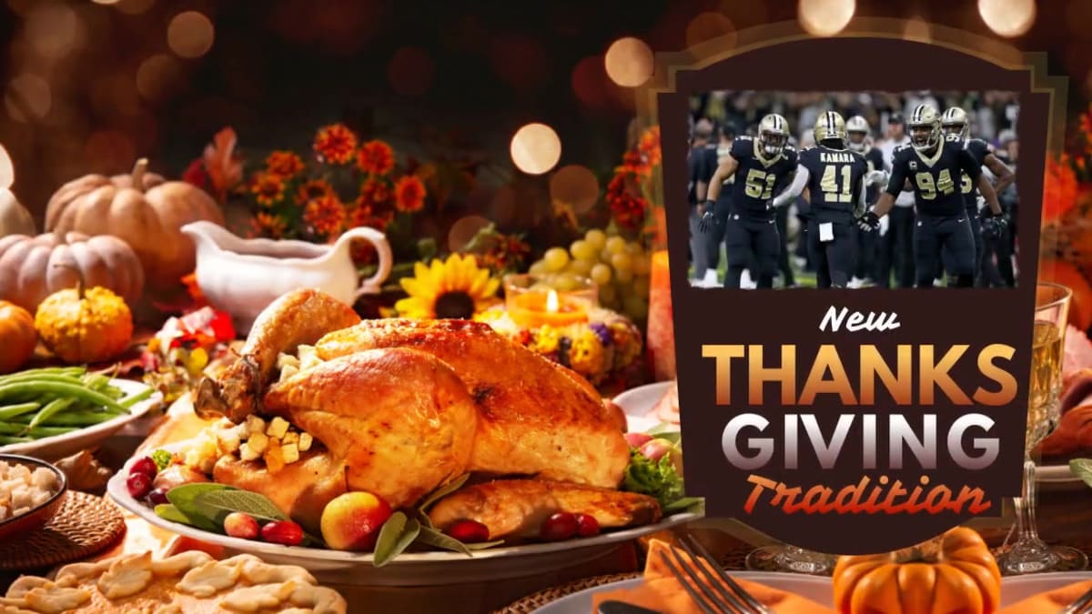 New Orleans Saints flip page quickly, prepare for Thanksgiving