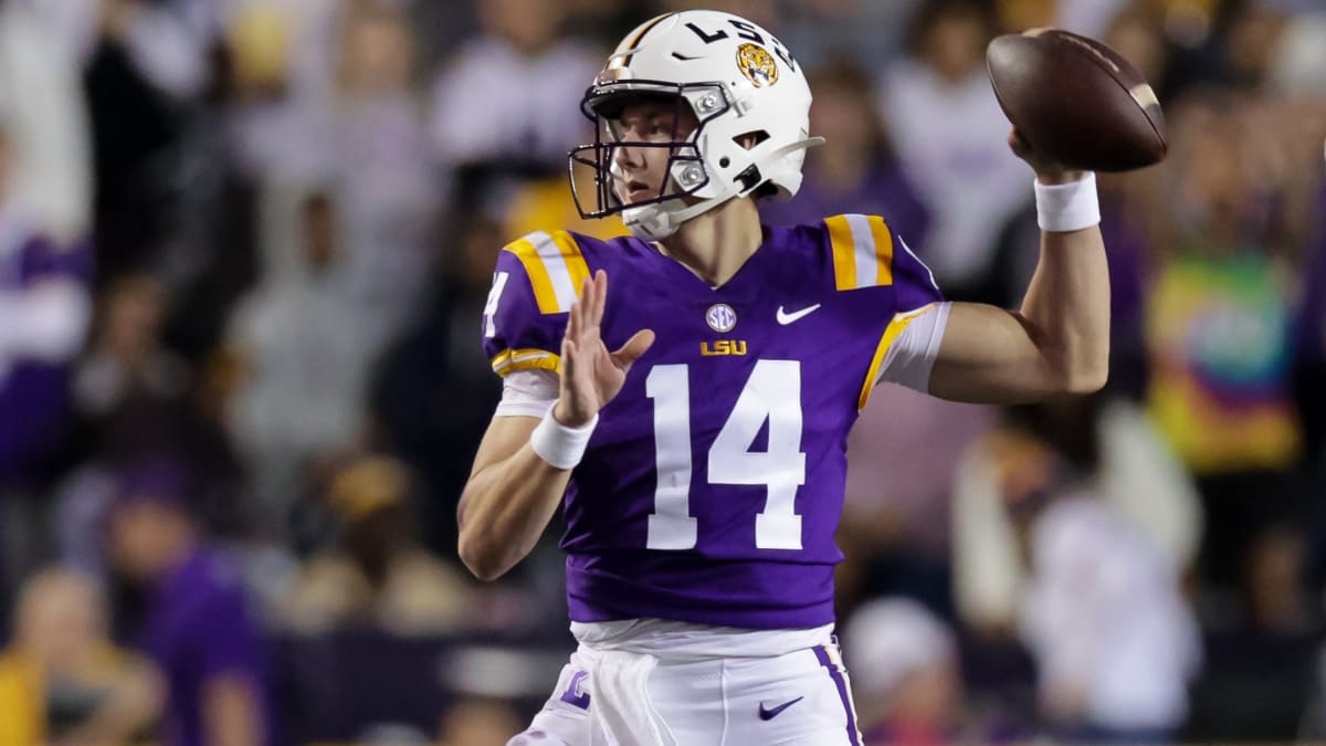 LSU Football Uniform - 2012 Purple on Gold