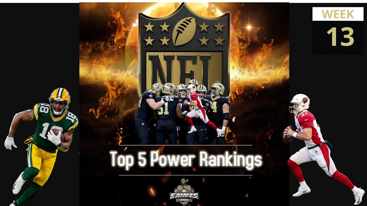 NFL Power Rankings for Week 13