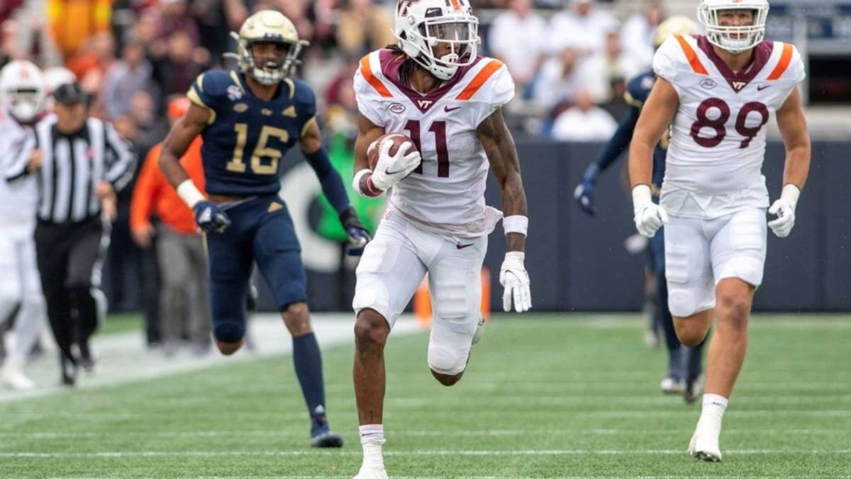 2022 NFL Draft prospect profile - Tre Turner, WR, Virginia Tech - Big Blue  View