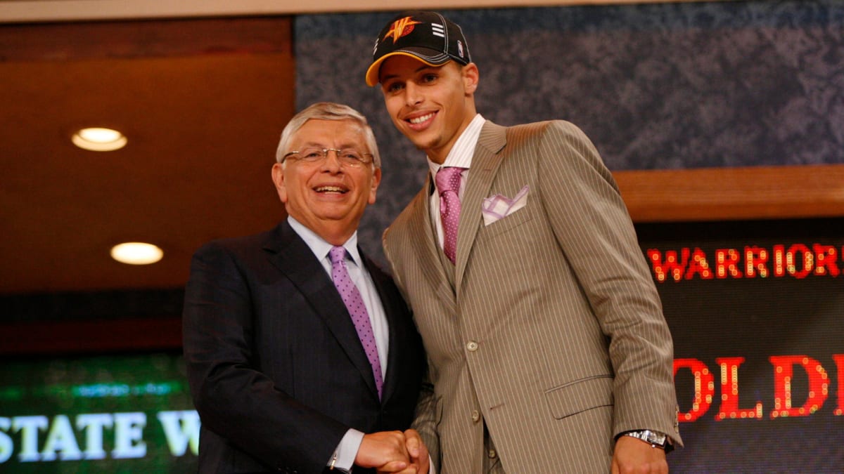 Stephen Curry's Draft Night 