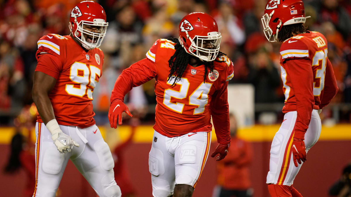 Kansas City Chiefs linebacker Melvin Ingram during the first half