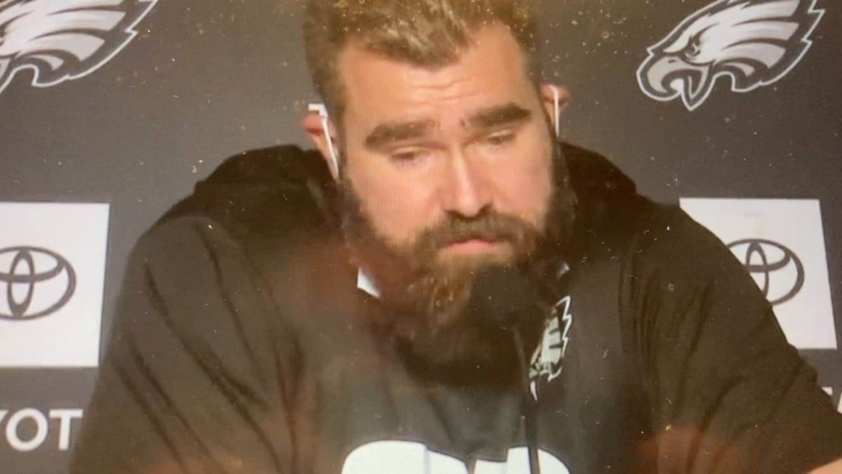 Jason Kelce nominated for NFL's 2021 Man of the Year award