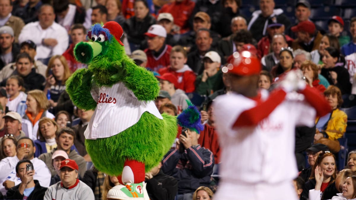 Phillie Phanatic Dancing On My Own Red October Baseball T-Shirt