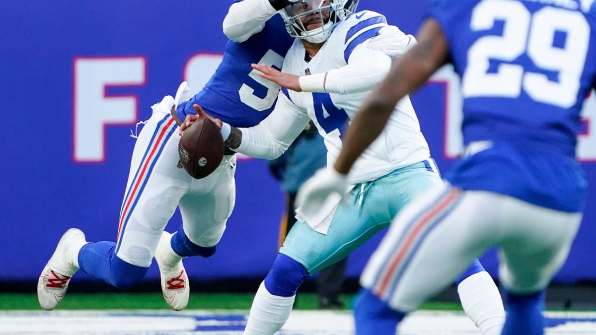 Dallas Cowboys beat New York Giants 21-6