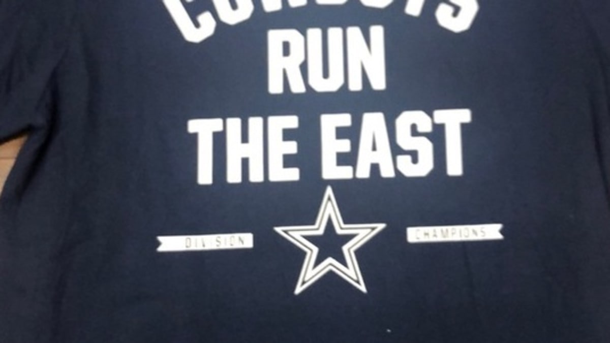 Dallas Cowboys Run The East NFC Division Champions T-Shirt