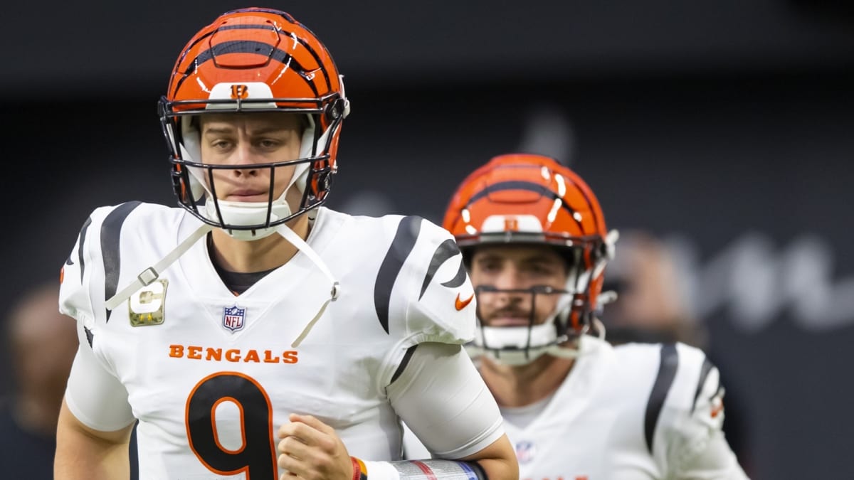 Bengals' Joe Burrow Unwittingly Wore His Backup's Jersey to Press