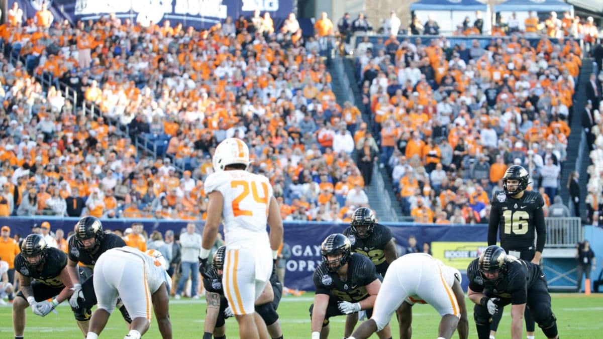 Music City Bowl: Tennessee Vols vs. Purdue football point spread