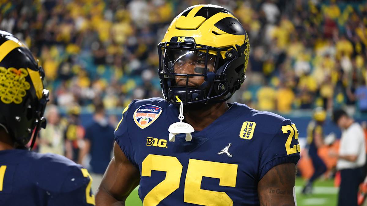 Wolverine Hassan Haskins picked by Titans in 4th round