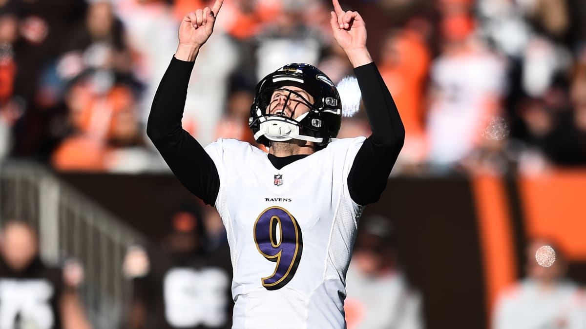 Watch: Justin Tucker is arguably the best kicker in the NFL but unarguably  has sickest celebrations of any kicker