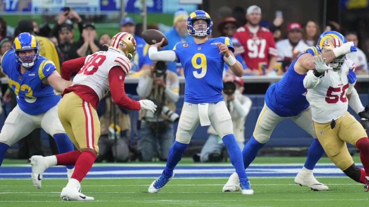 Los Angeles Rams vs. San Francisco 49ers NFC Championship: How to Watch,  Stream and Listen - Sports Illustrated LA Rams News, Analysis and More