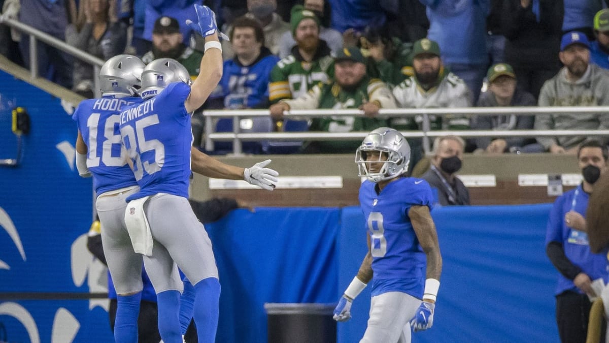 Detroit Lions Tom Kennedy threw a 75-yard TD pass against Green Bay