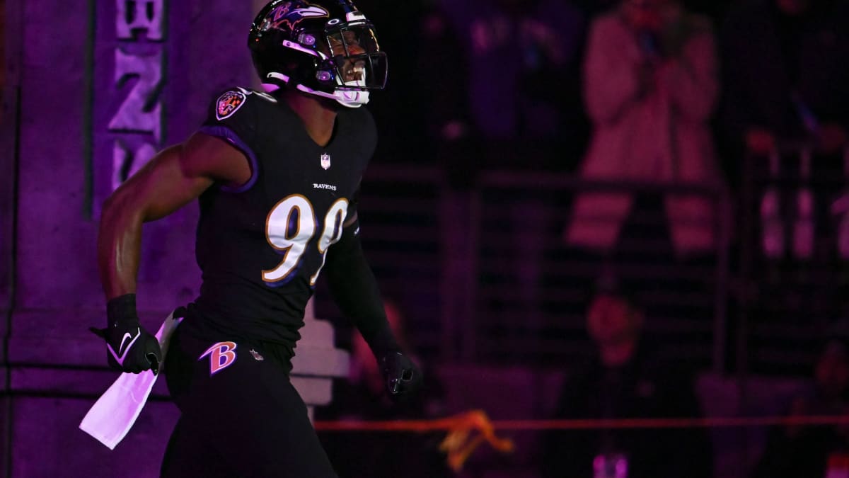 Ravens standout rookie linebacker Odafe Oweh on being labeled a  pass-rusher: I hate that. I don't like doing that, so I try to make sure  I'm good on every [facet of my