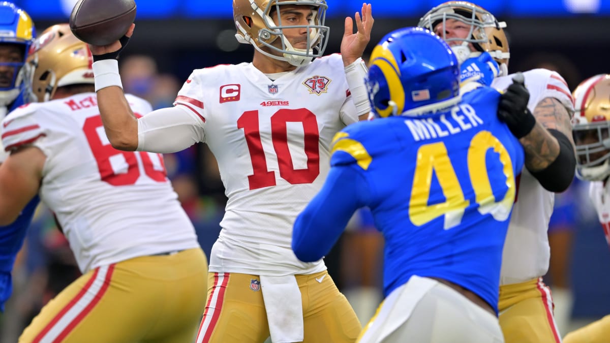 NFC Championship Prediction and Preview: San Francisco 49ers vs. Los  Angeles Rams 