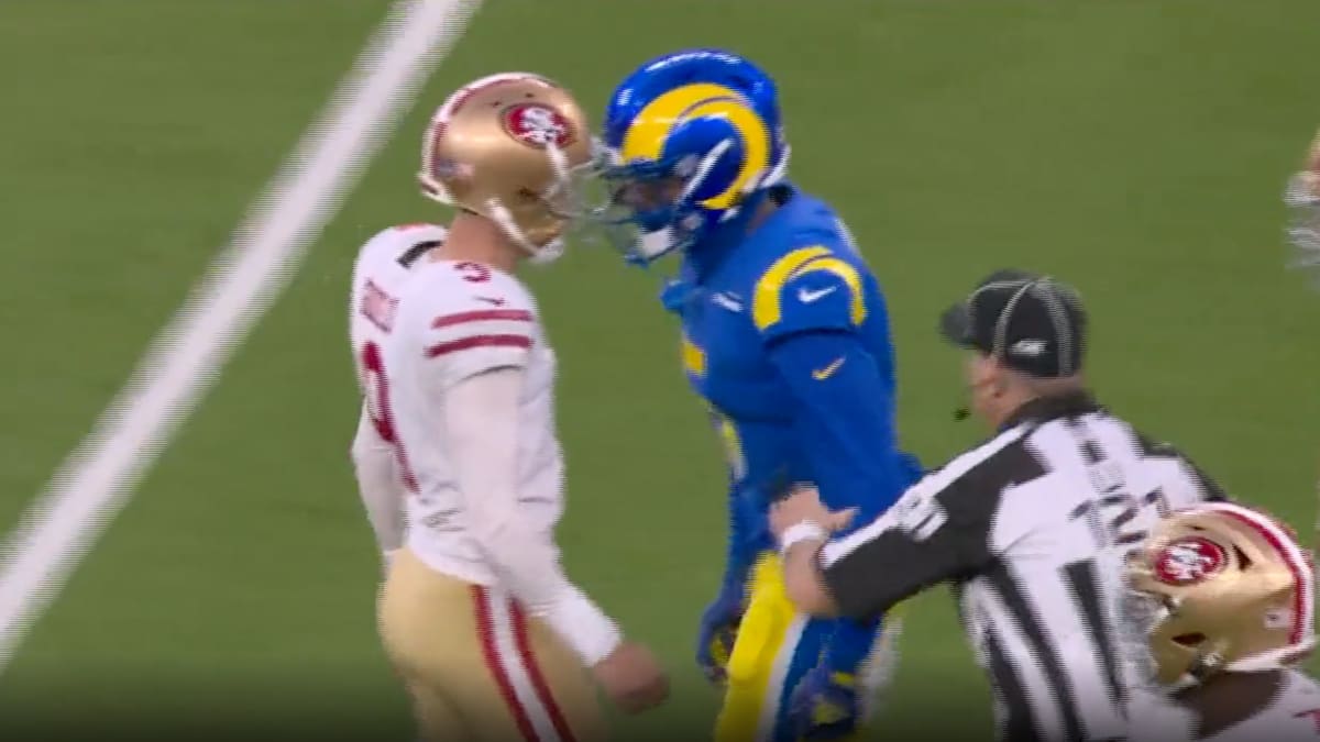 49ers kicker Robbie Gould laughs off Jalen Ramsey shove: 'I think