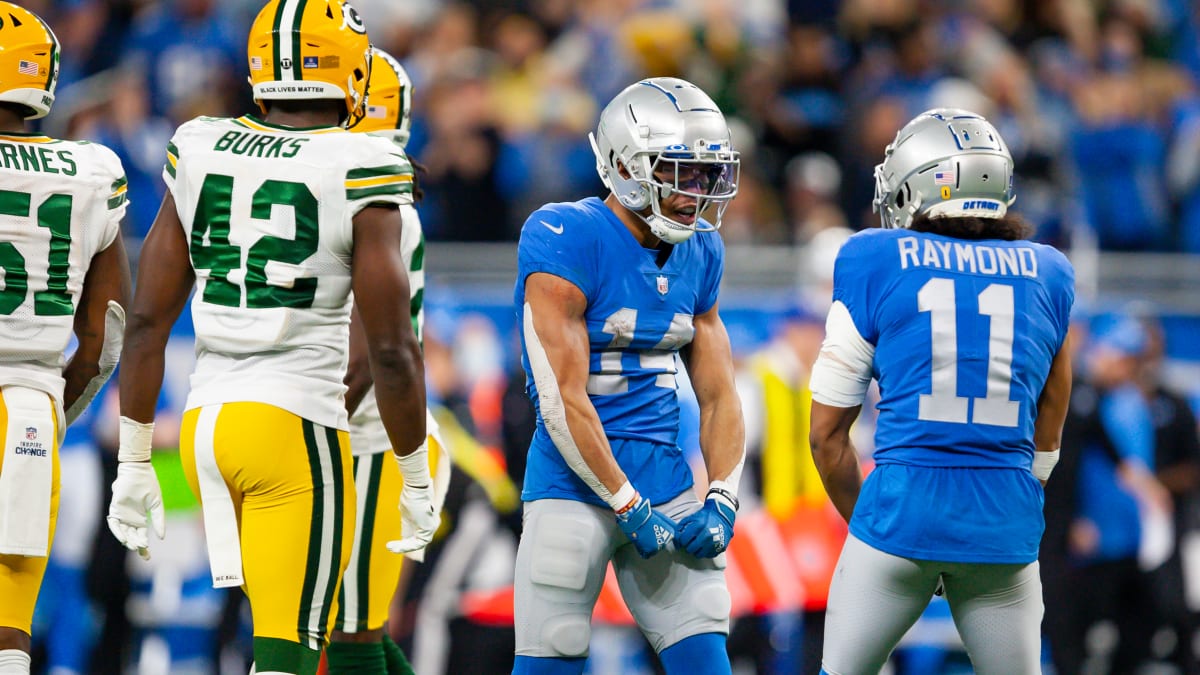 Detroit Lions WR Amon-Ra St. Brown FanNation Now Interview - Sports  Illustrated All Hogs News, Analysis and More