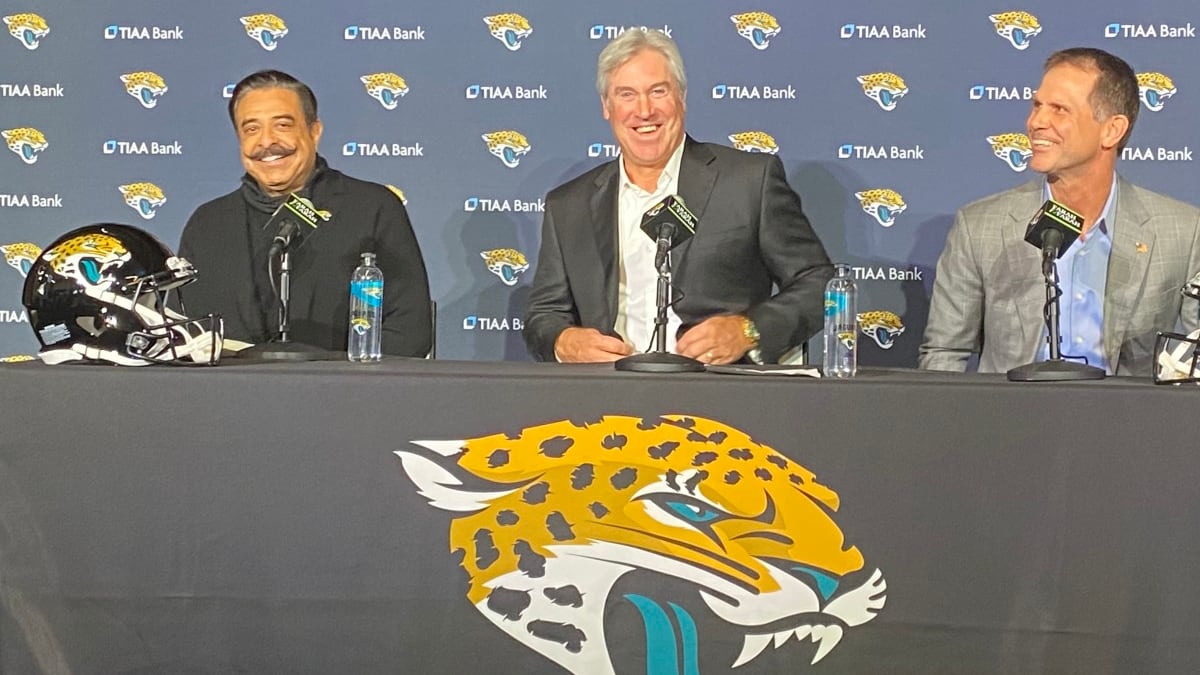 Jacksonville Jaguars Formally Introduce Doug Pederson as Franchise's 7th  Head Coach - Sports Illustrated Jacksonville Jaguars News, Analysis and More