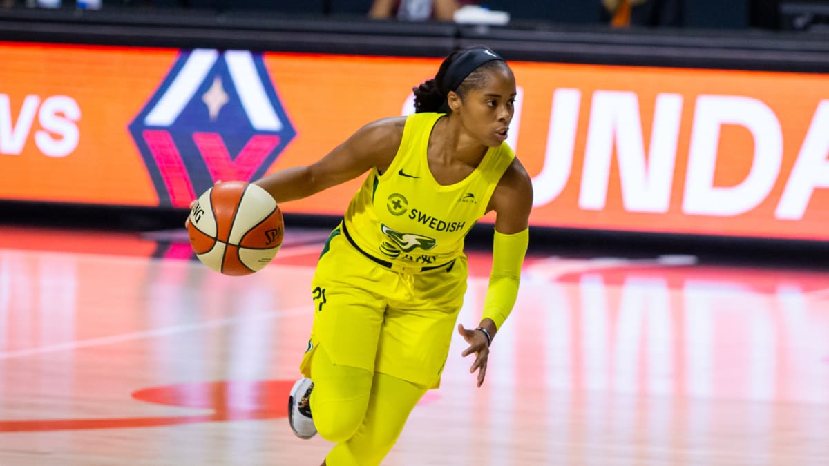 Jordin Canada's four-year run with Storm ends as point guard signs