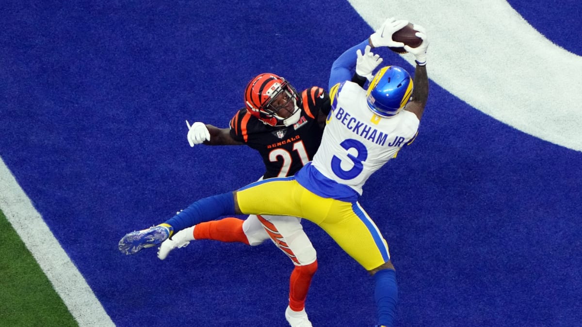 After divorcing Browns, Odell Beckham Jr. goes to Super Bowl with Rams