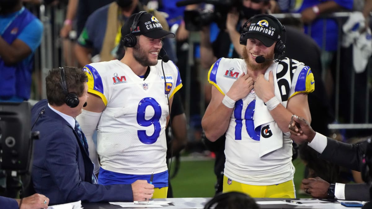 Super Bowl Winners Cooper Kupp And Matthew Stafford Offer The World A  Chemistry Lesson