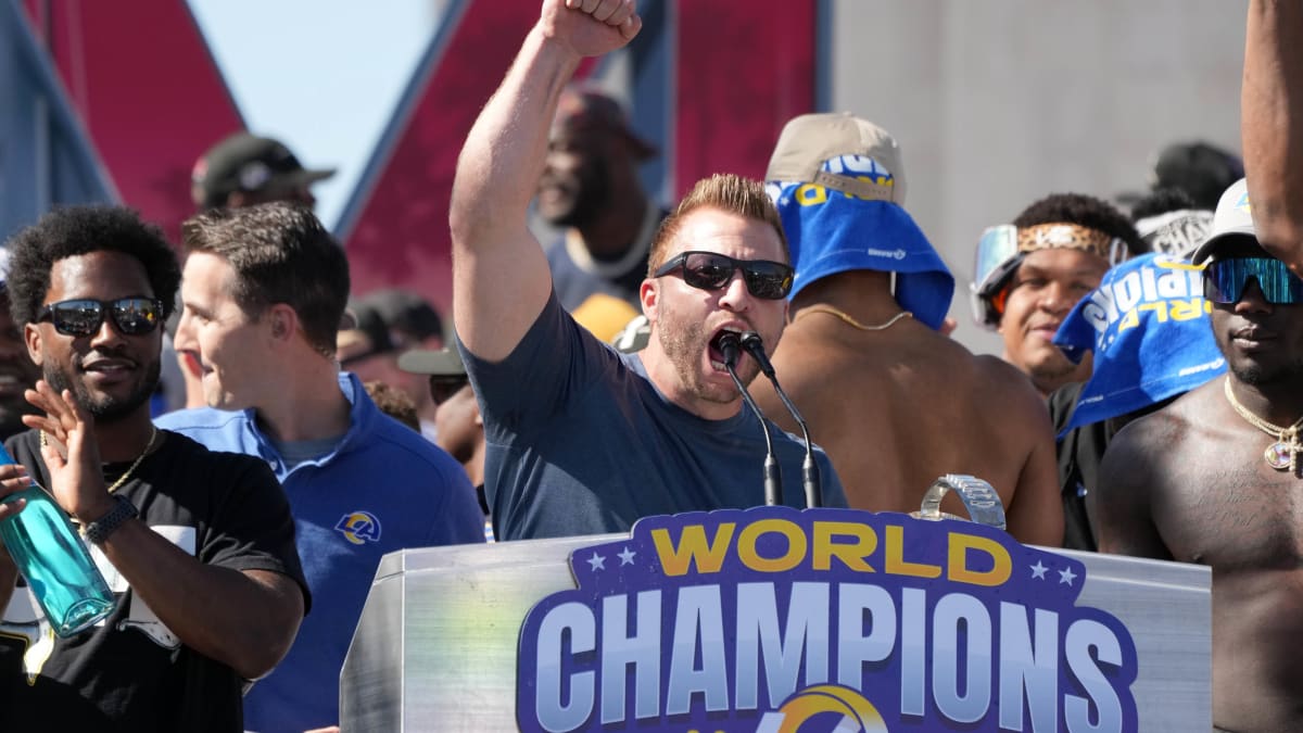 Cooper Kupp pays tribute to late Kobe Bryant at championship parade