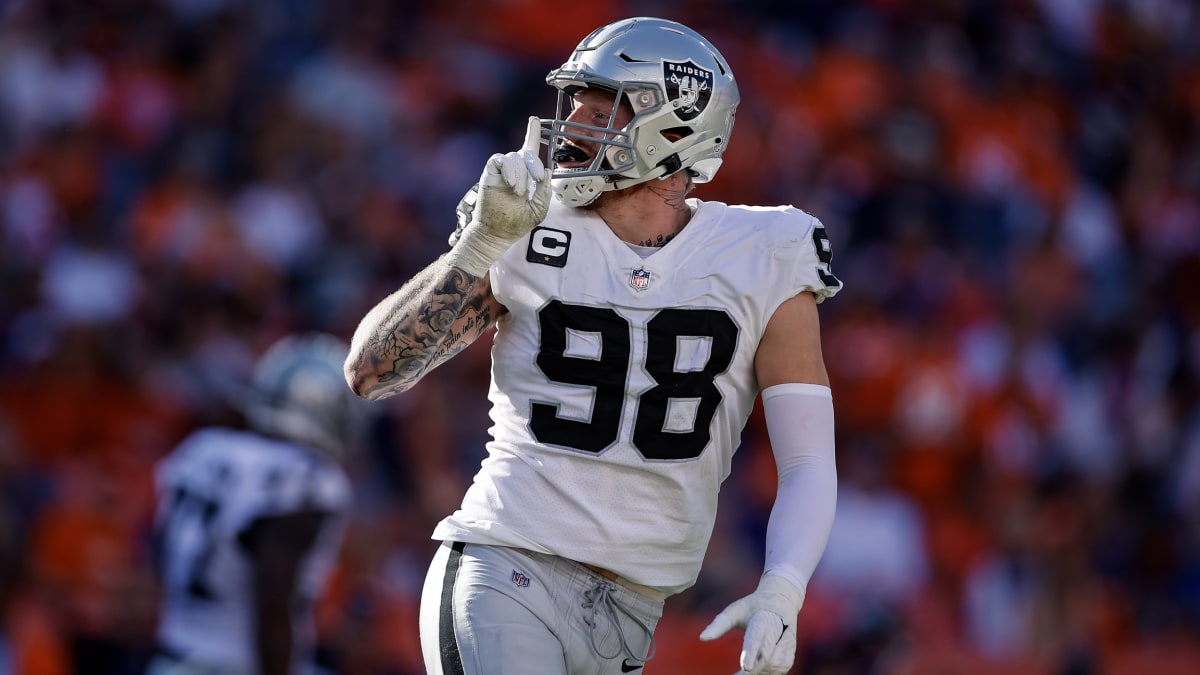 Raiders DE Maxx Crosby ranked as PFF's No. 1 EDGE defender