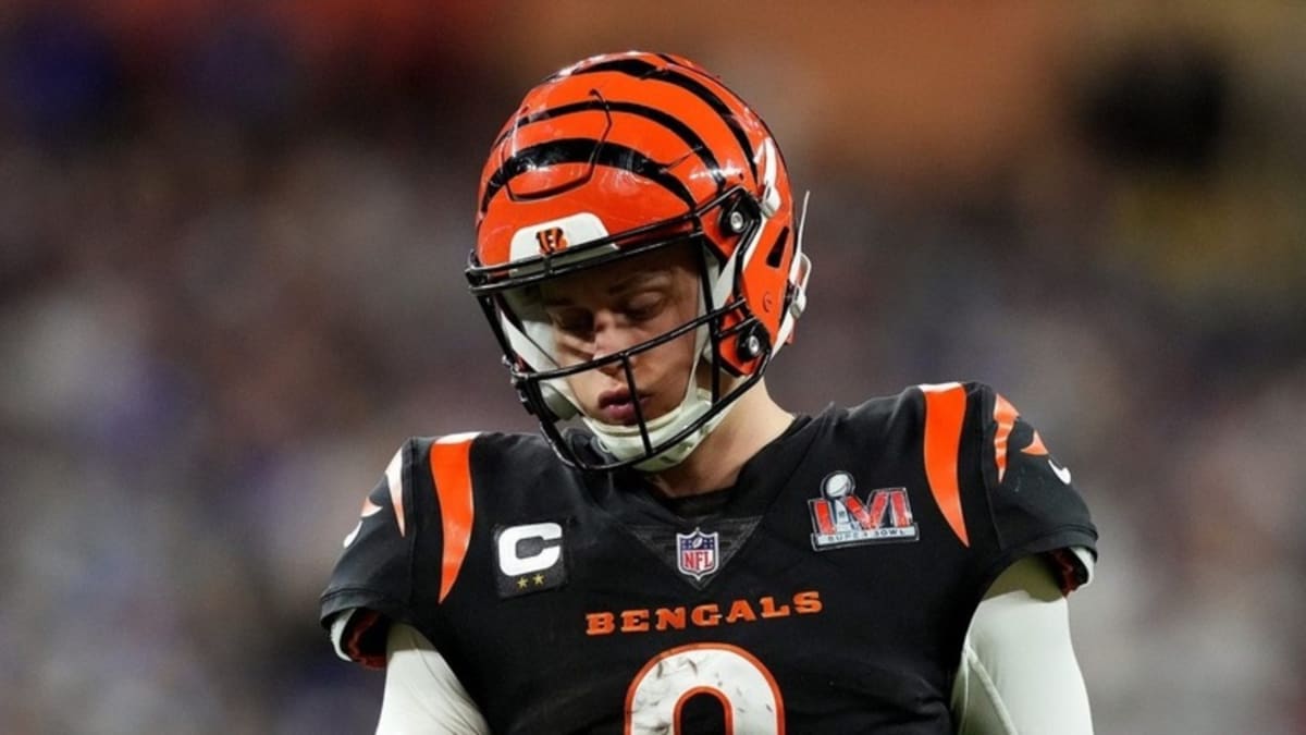 Bengals' Joe Burrow Shares Disappointment After Super Bowl LVI Loss – NBC  Connecticut