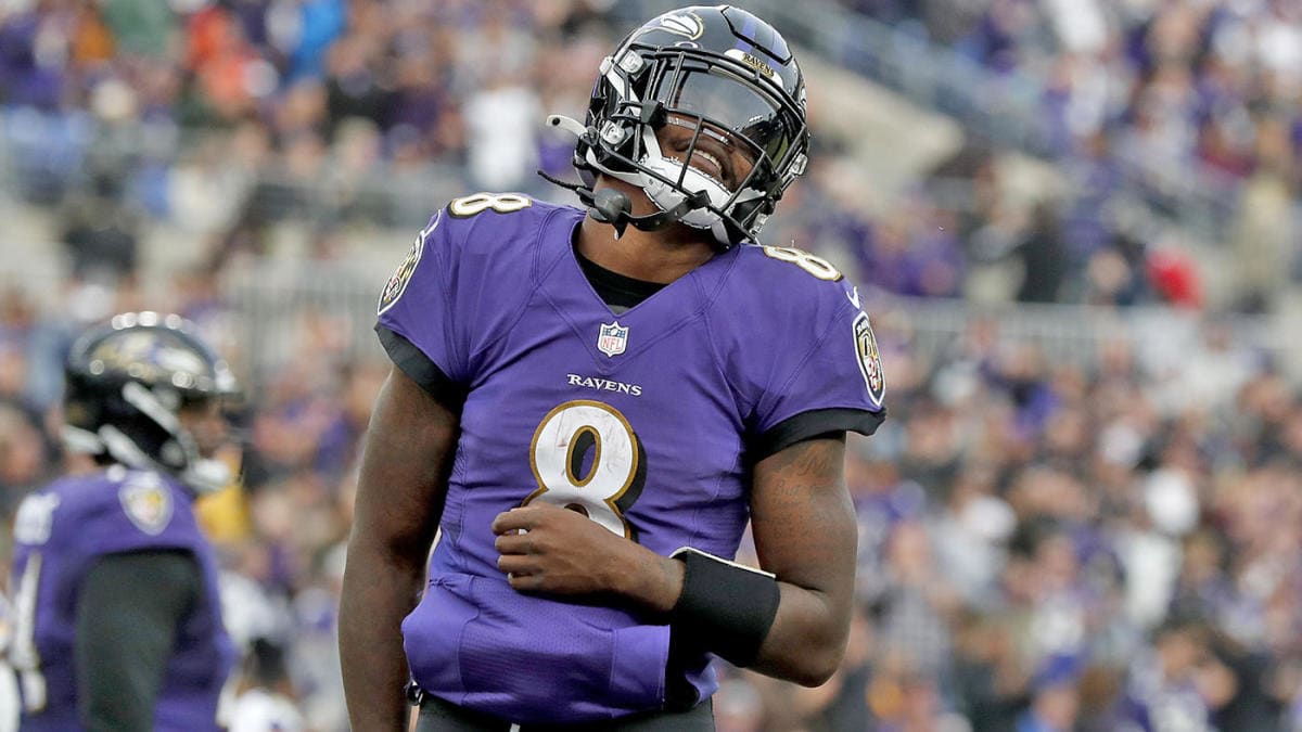 Ravens' Lamar Jackson inexplicably snubbed from top-10 QB list by NFL peers