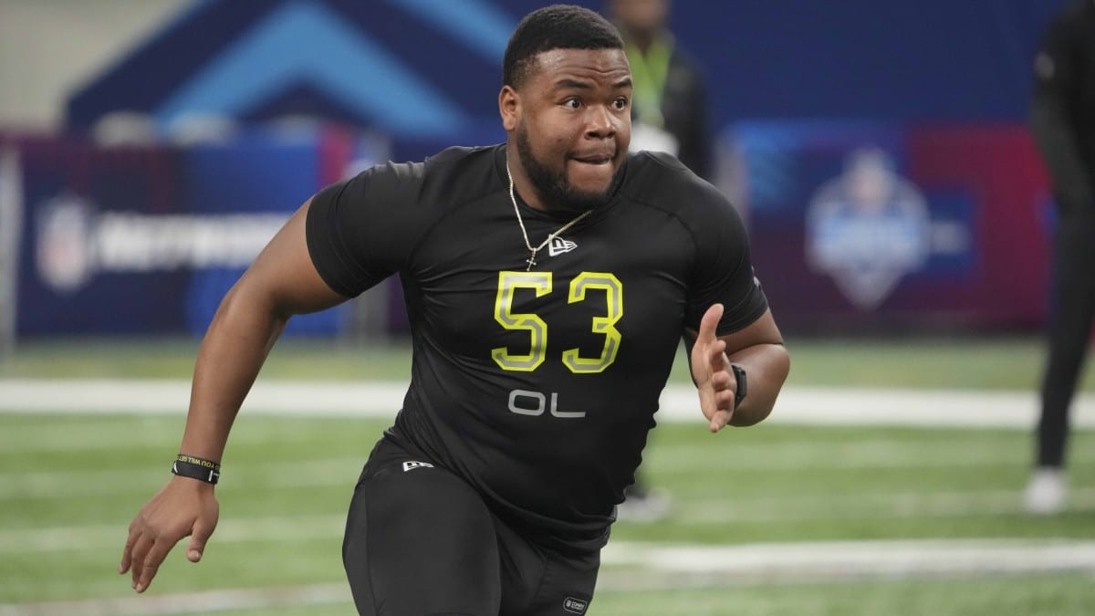 Zach Tom impresses at NFL Combine - Blogger So Dear