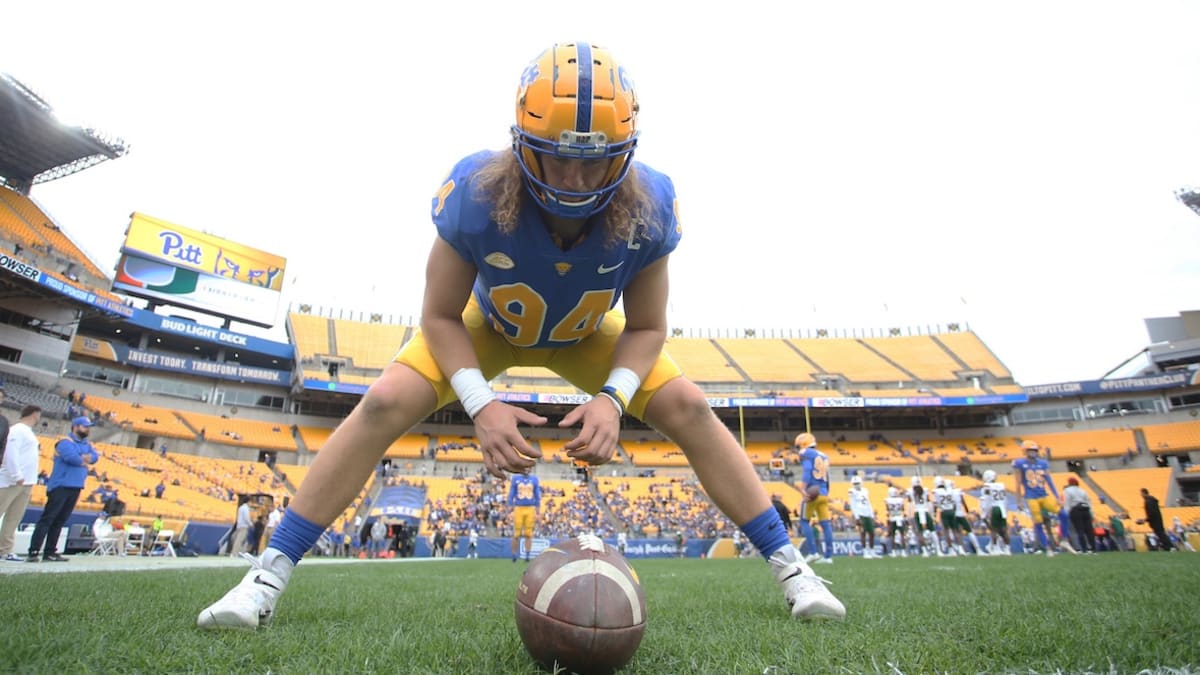 NFL Draft News: Pitt All-American long snapper Cal Adomitis drawing  interest from several teams