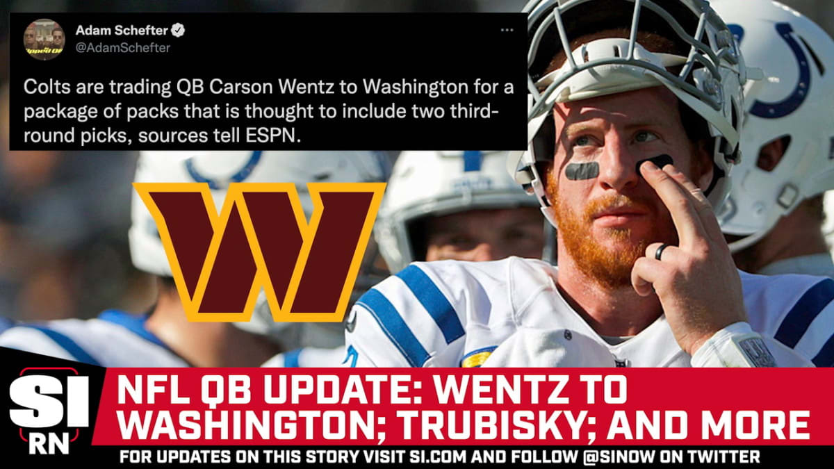 Trubisky to Washington Commanders? ESPN Analyst 'Desperately' Wants It -  Sports Illustrated Washington Football News, Analysis and More