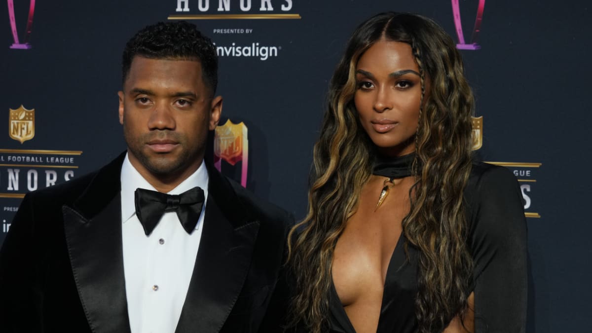 Ciara looked radiant in her Broncos apparel as she cheered on husband Russell  Wilson from the stands