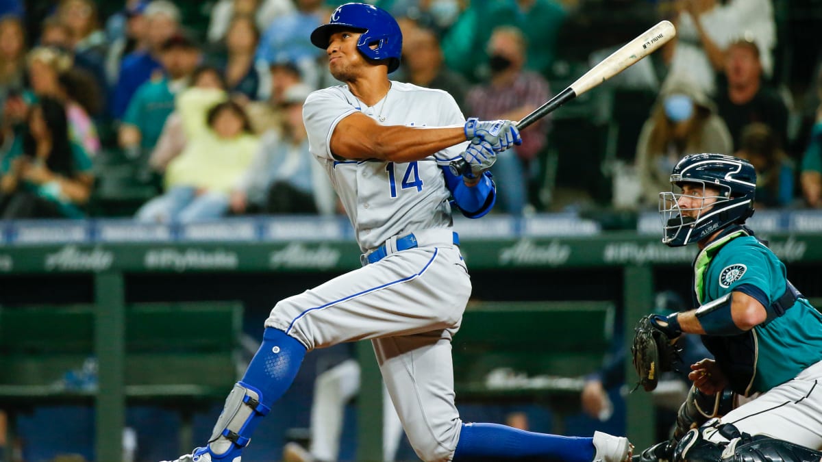 Kansas City Royals' Edward Olivares hits 452-foot home run so hard he  breaks the scoreboard