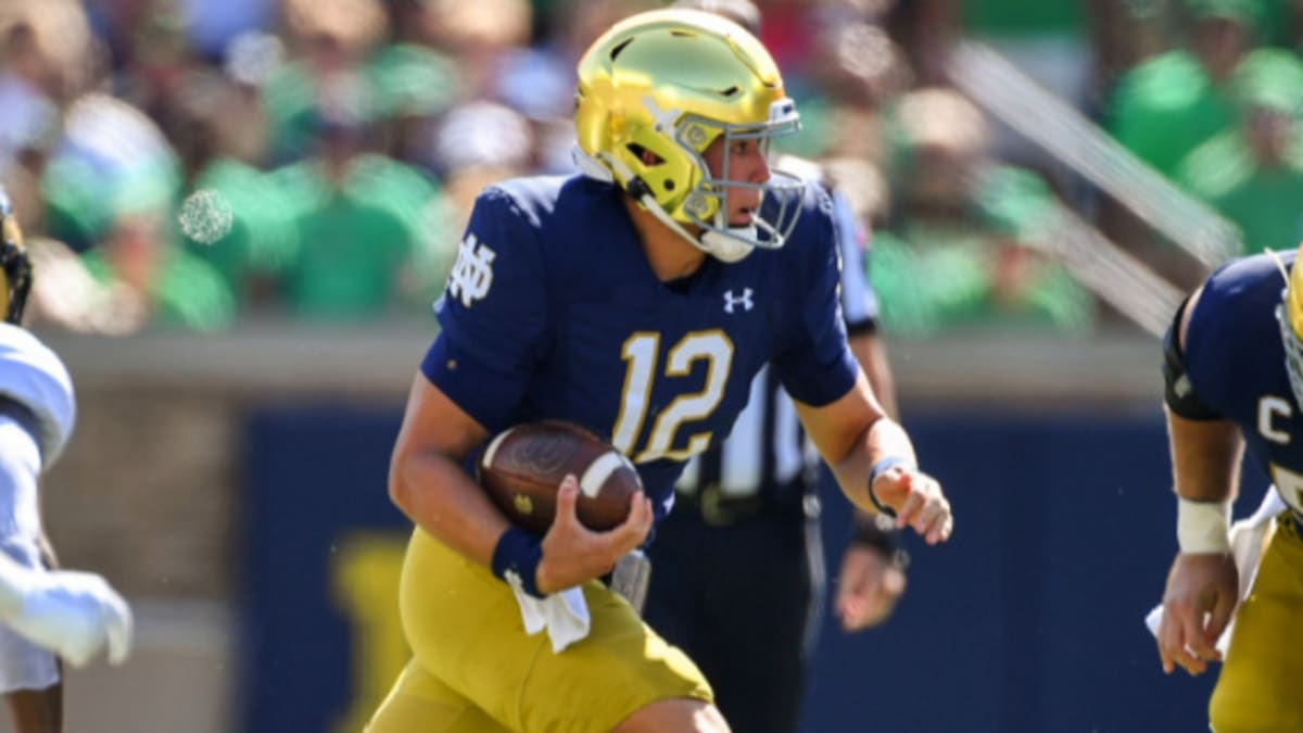 Notre Dame football announces 2023 home kickoff times