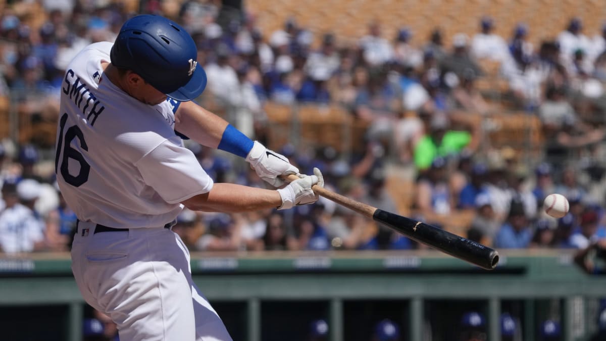 catcher thighs and baseball skies — Will Smith » Hitting the Dodgers' first  home run