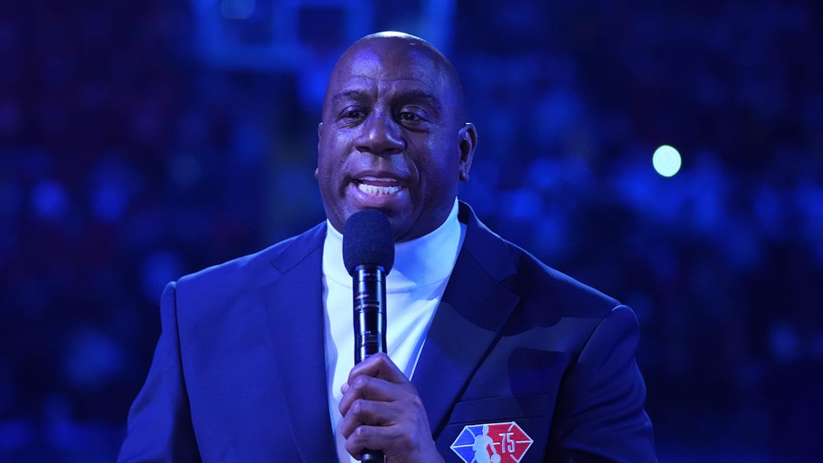 Magic Johnson part of group reportedly purchasing NFL's Commanders - NBC  Sports