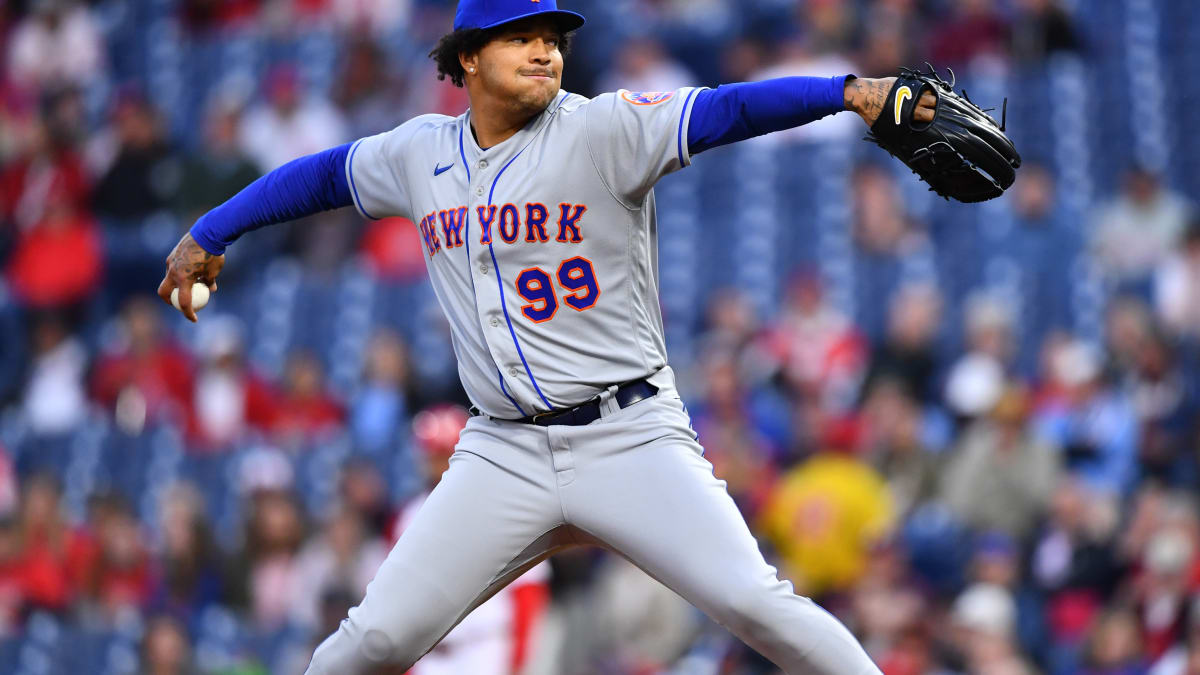 New York Mets pitcher Tylor Megill throws during a spring training News  Photo - Getty Images