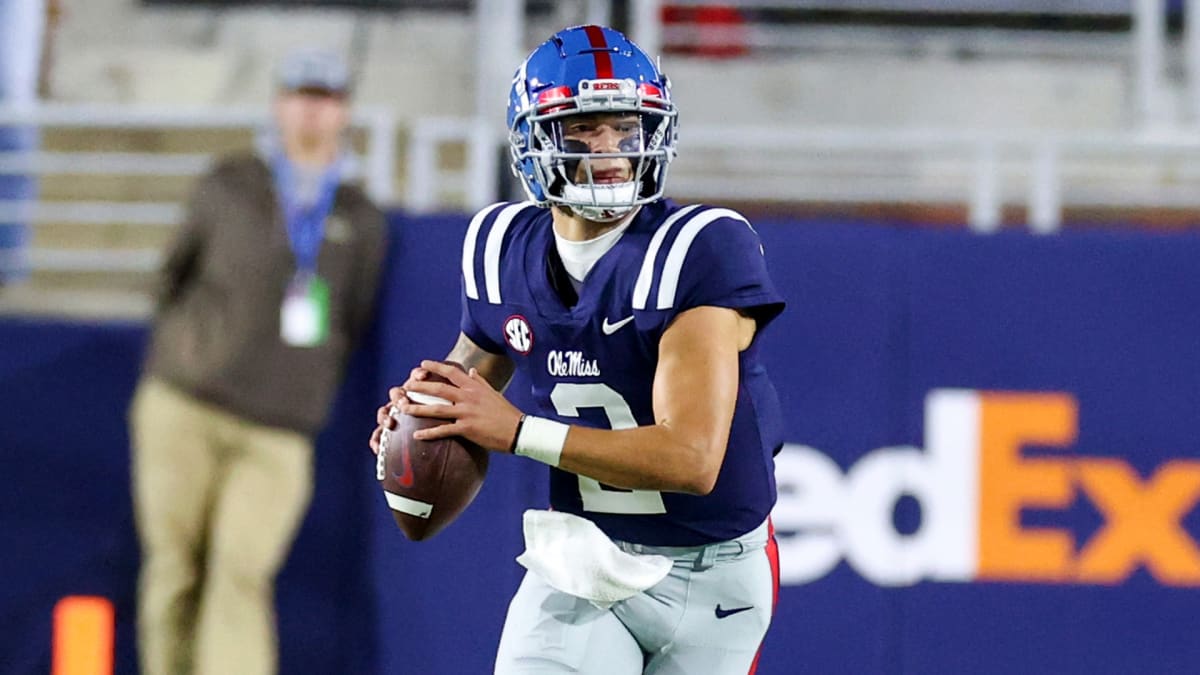 Corral to the Peach State? Latest Mock Projects Ole Miss QB to Falcons -  The Grove Report – Sports Illustrated at Ole Miss