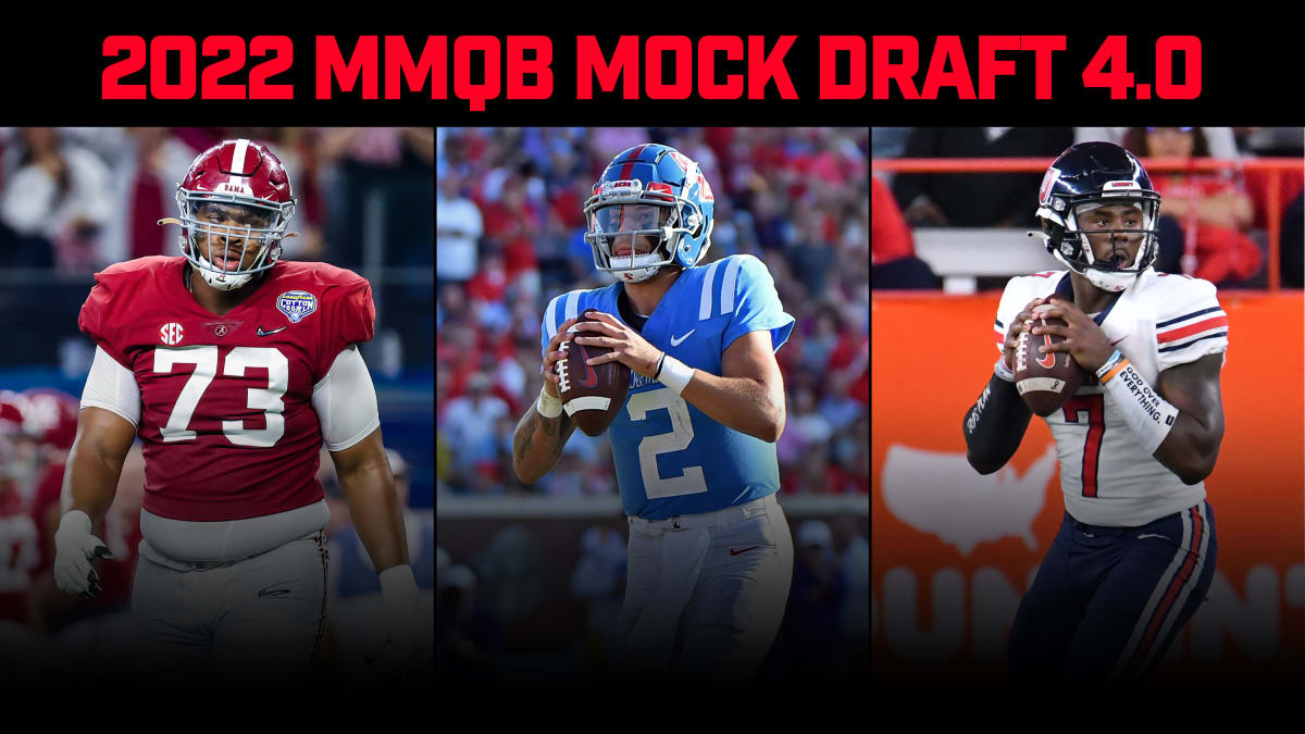 2022 NFL Mock Draft: Saints trade up for Corral, first QB picked - Sports  Illustrated