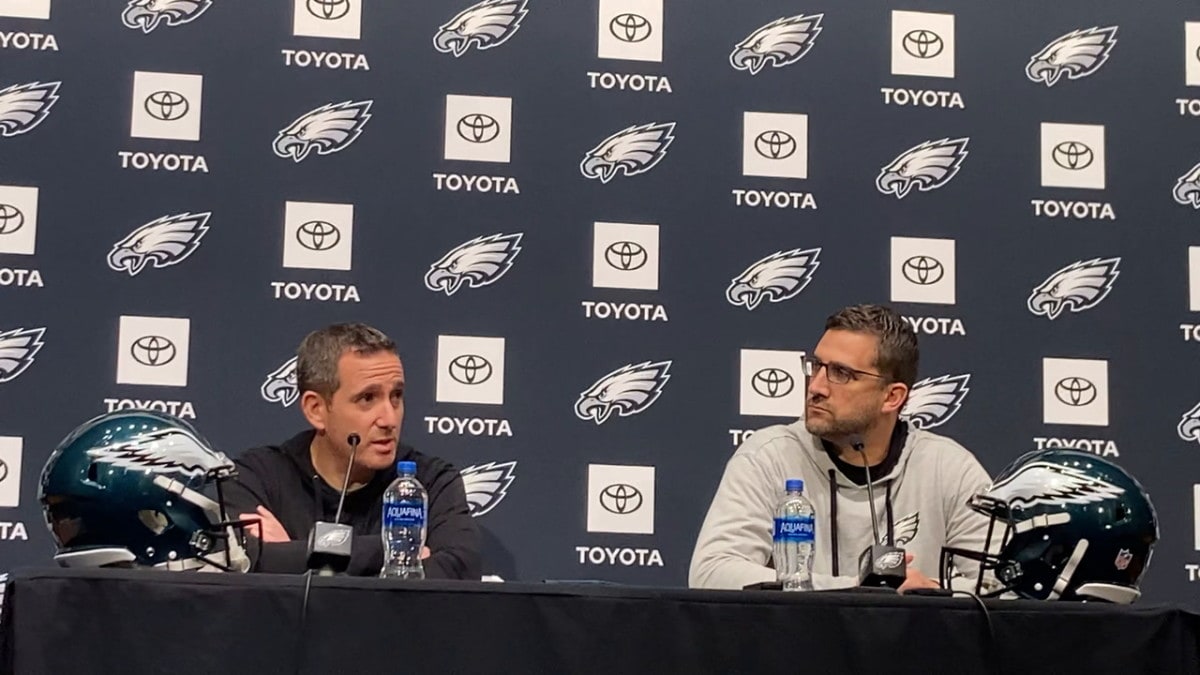 Eagles GM Howie Roseman explains trading first-round picks with