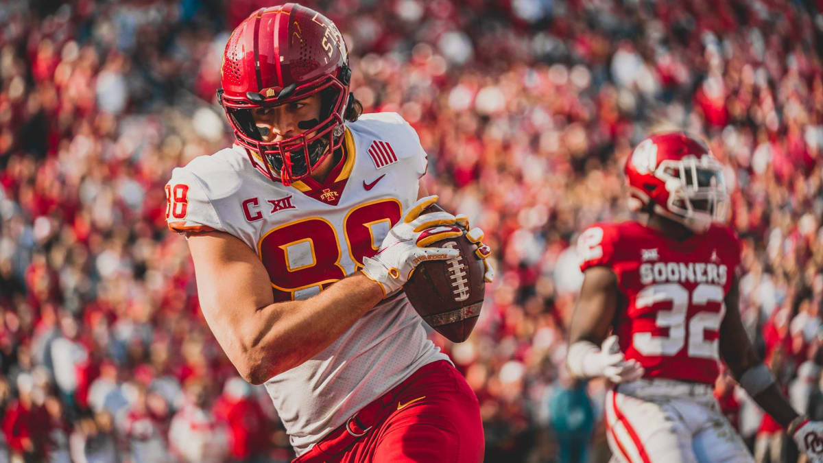 Next Gen Stats on X: RD 4  PK 128 - Ravens: Charlie Kolar TE, Iowa State  Our no. 1 ranked hidden gem has the traits that translate to the pros.  Size