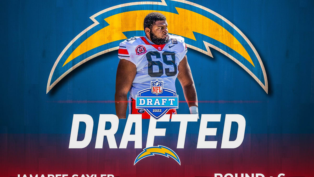 Los Angeles Chargers select Georgia offensive lineman Jamaree