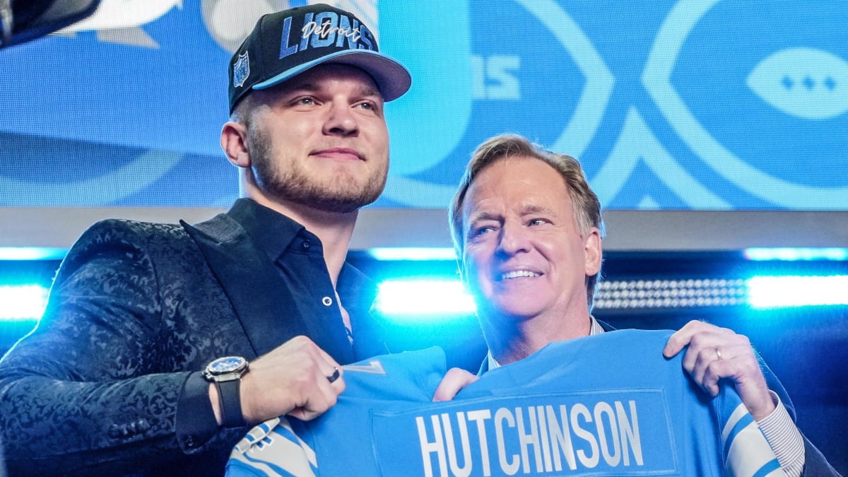 Detroit Lions sign 1st-round pick Aidan Hutchinson to $35 million deal