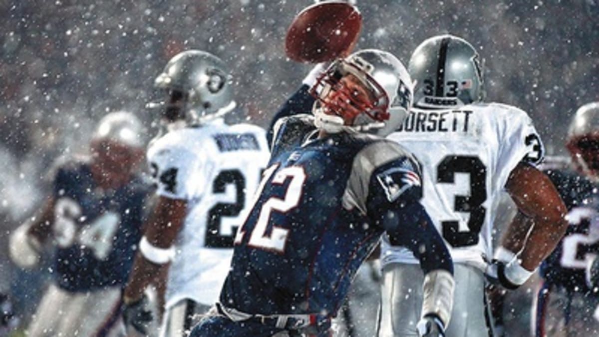 Tom Brady & Charles Woodson New England Patriots & Oakland