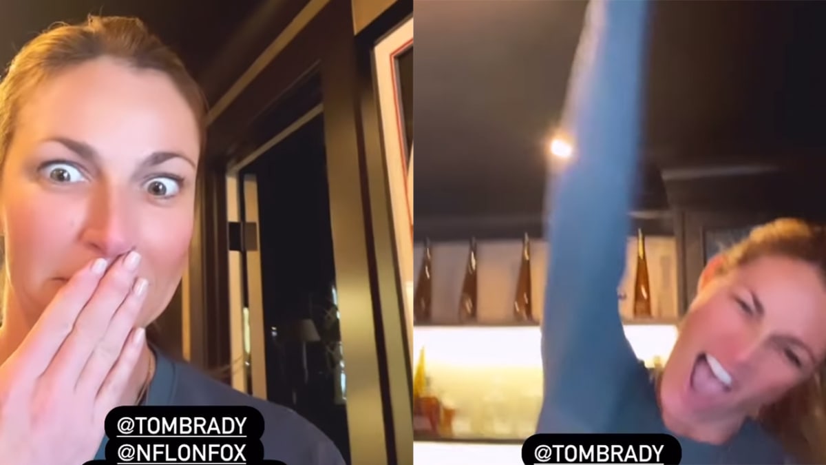 Erin Andrews Reveals Where She Thought Tom Brady Would Play