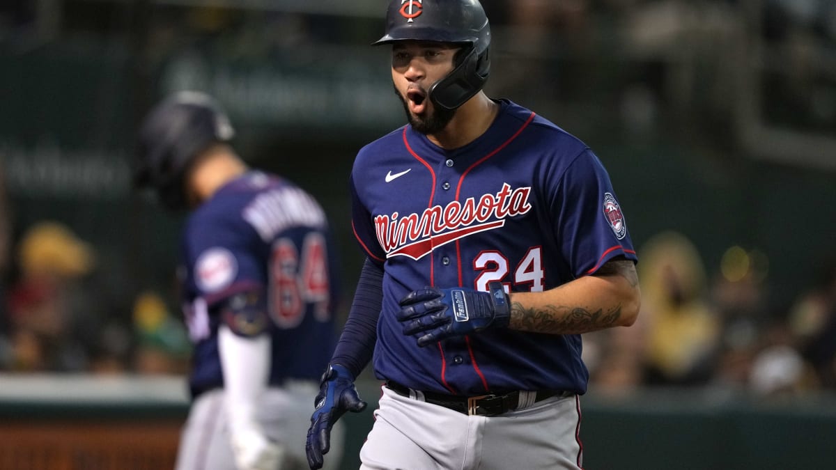 Twins' catcher Gary Sánchez after the 3-1 win over Oakland 