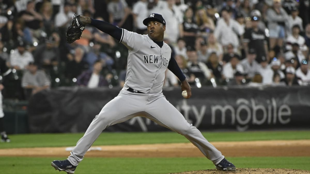 New York Yankees Closer Aroldis Chapman Keeps Struggling, Blows Game  Against Chicago White Sox - Sports Illustrated NY Yankees News, Analysis  and More